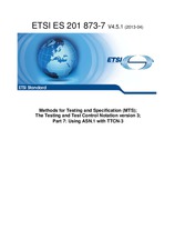 Die Norm ETSI ES 201873-7-V4.5.1 30.4.2013 Ansicht