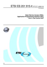 Die Norm ETSI ES 201915-4-V1.3.1 2.10.2002 Ansicht