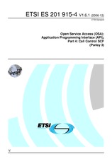 Die Norm ETSI ES 201915-4-V1.6.1 14.12.2006 Ansicht