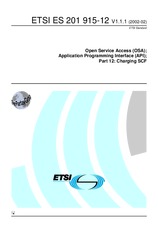 Die Norm ETSI ES 201915-12-V1.1.1 19.2.2002 Ansicht