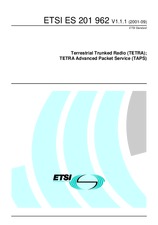 Die Norm ETSI ES 201962-V1.1.1 10.9.2001 Ansicht