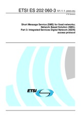 Die Norm ETSI ES 202060-3-V1.1.1 6.5.2003 Ansicht
