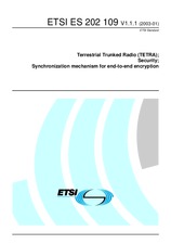 Die Norm ETSI ES 202109-V1.1.1 7.1.2003 Ansicht