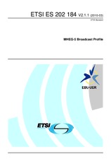 Ansicht ETSI ES 202184-V2.1.1 25.3.2010