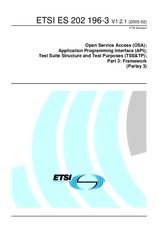 Die Norm ETSI ES 202196-3-V1.2.1 16.2.2005 Ansicht