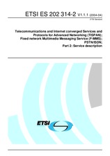 Die Norm ETSI ES 202314-2-V1.1.1 27.4.2004 Ansicht