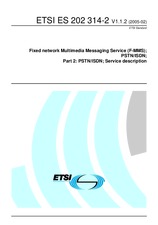 Die Norm ETSI ES 202314-2-V1.1.2 15.2.2005 Ansicht