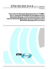 Die Norm ETSI ES 202314-9-V1.1.1 15.5.2006 Ansicht