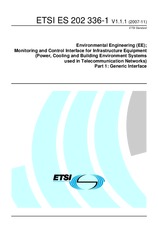 Ansicht ETSI ES 202336-1-V1.1.1 8.11.2007