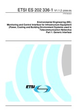 Die Norm ETSI ES 202336-1-V1.1.2 11.9.2008 Ansicht