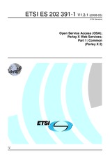 Die Norm ETSI ES 202391-1-V1.3.1 7.5.2008 Ansicht