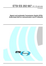Die Norm ETSI ES 202667-V1.1.5 18.5.2010 Ansicht