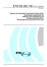 Die Norm ETSI ES 202740-V1.3.1 22.9.2009 Ansicht
