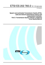 Die Norm ETSI ES 202765-2-V1.1.3 18.5.2010 Ansicht