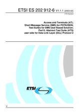 Ansicht ETSI ES 202912-6-V1.1.1 11.2.2003