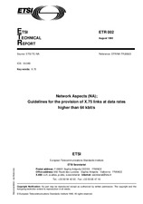 Die Norm ETSI ETR 002-ed.1 31.8.1990 Ansicht