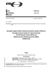 Die Norm ETSI ETR 107-ed.1 30.10.1993 Ansicht