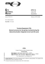 Die Norm ETSI ETR 115-ed.2 31.1.1994 Ansicht