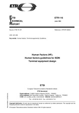 Die Norm ETSI ETR 116-ed.1 30.6.1994 Ansicht