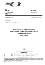 Die Norm ETSI ETR 120-ed.1 21.11.1994 Ansicht