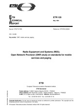 Die Norm ETSI ETR 129-ed.1 20.5.1994 Ansicht