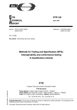 Die Norm ETSI ETR 130-ed.1 15.4.1994 Ansicht