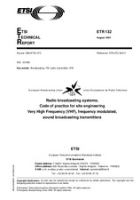 Die Norm ETSI ETR 132-ed.1 15.8.1994 Ansicht