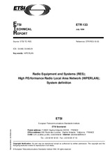 Ansicht ETSI ETR 133-ed.1 15.7.1994