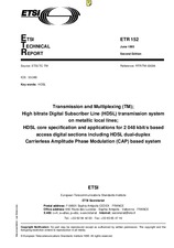 Die Norm ETSI ETR 152-ed.2 15.6.1995 Ansicht