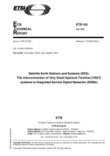 Die Norm ETSI ETR 163-ed.1 1.7.1995 Ansicht