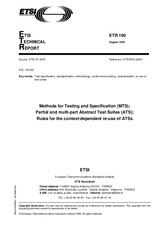 Die Norm ETSI ETR 190-ed.1 28.8.1995 Ansicht