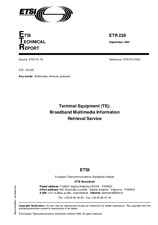 Die Norm ETSI ETR 228-ed.1 25.9.1995 Ansicht