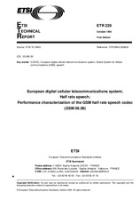Die Norm ETSI ETR 229-ed.1 15.10.1995 Ansicht