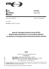 Die Norm ETSI ETR 235-ed.1 15.11.1995 Ansicht