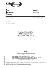 Die Norm ETSI ETR 244-ed.1 15.11.1995 Ansicht