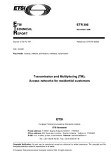 Die Norm ETSI ETR 306-ed.1 15.11.1996 Ansicht