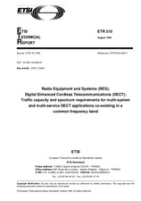 Die Norm ETSI ETR 310-ed.1 2.8.1996 Ansicht