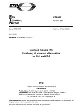 Die Norm ETSI ETR 322-ed.1 15.11.1996 Ansicht