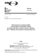 Die Norm ETSI ETR 346-ed.1 30.12.1996 Ansicht