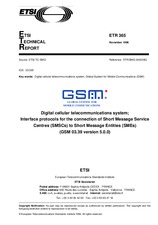 UNGÜLTIG ETSI ETR 365-ed.1 30.11.1996 Ansicht