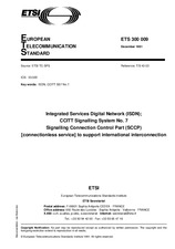 Die Norm ETSI ETS 300009-ed.1 12.12.1991 Ansicht
