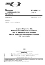 Die Norm ETSI ETS 300019-1-6-ed.1 28.2.1992 Ansicht