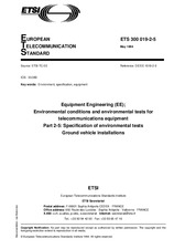 Die Norm ETSI ETS 300019-2-5-ed.1 15.5.1994 Ansicht