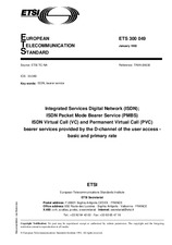 Die Norm ETSI ETS 300049-ed.1 31.1.1992 Ansicht