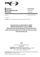 Die Norm ETSI ETS 300049-ed.2 31.12.1997 Ansicht