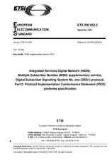 Die Norm ETSI ETS 300052-2-ed.1 15.9.1995 Ansicht