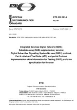 Die Norm ETSI ETS 300061-4-ed.1 30.5.1997 Ansicht