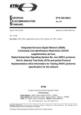 Die Norm ETSI ETS 300098-6-ed.1 30.5.1997 Ansicht