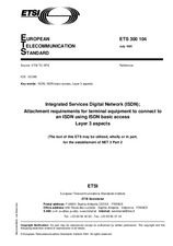 Die Norm ETSI ETS 300104-ed.1 15.7.1991 Ansicht