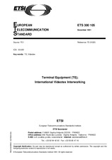 Die Norm ETSI ETS 300105-ed.1 31.12.1991 Ansicht